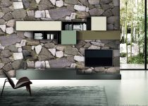 Bien Wallpape 9260 Taş Desenli Duvar Kağıdı Modeli