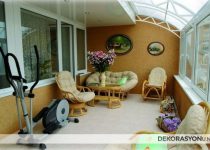 Güzel balkon dekorasyonları için öneriler