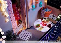 Güzel ve dekoratif balkon dekorasyonları