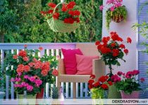Güzel ve dekoratif balkon tasarımları