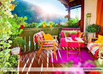 Güzel balkon dekorasyonu önerisi