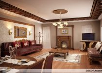 Klasik salon dekorasyonları