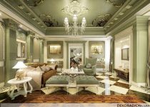 Şahane Klasik salon dekorasyonu
