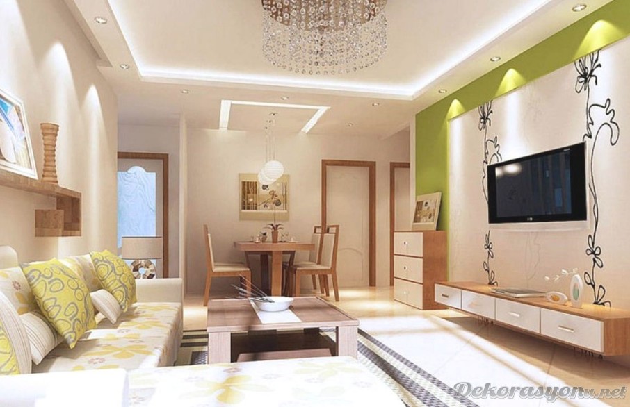Aydınlık Şık Alçı Tavan