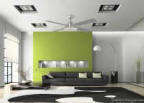 Spor mobilyalar ve spor bir tasarımın tamamlayıcı niteliğinde şık alçı tavan modeli.