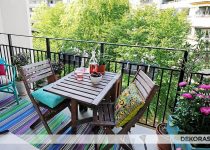 Çok güzel balkon peyzaj tasarımları