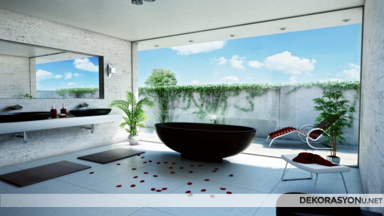 Modern Banyo Duvar Kağıtları