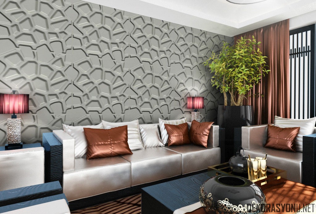 Geometrik 3d Duvar Kağıdı