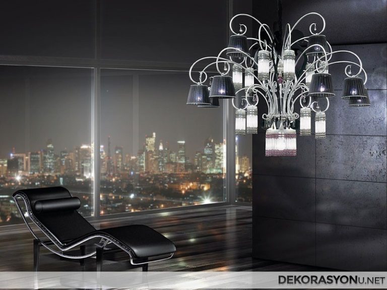 Şahane Salon Avize Modelleri
