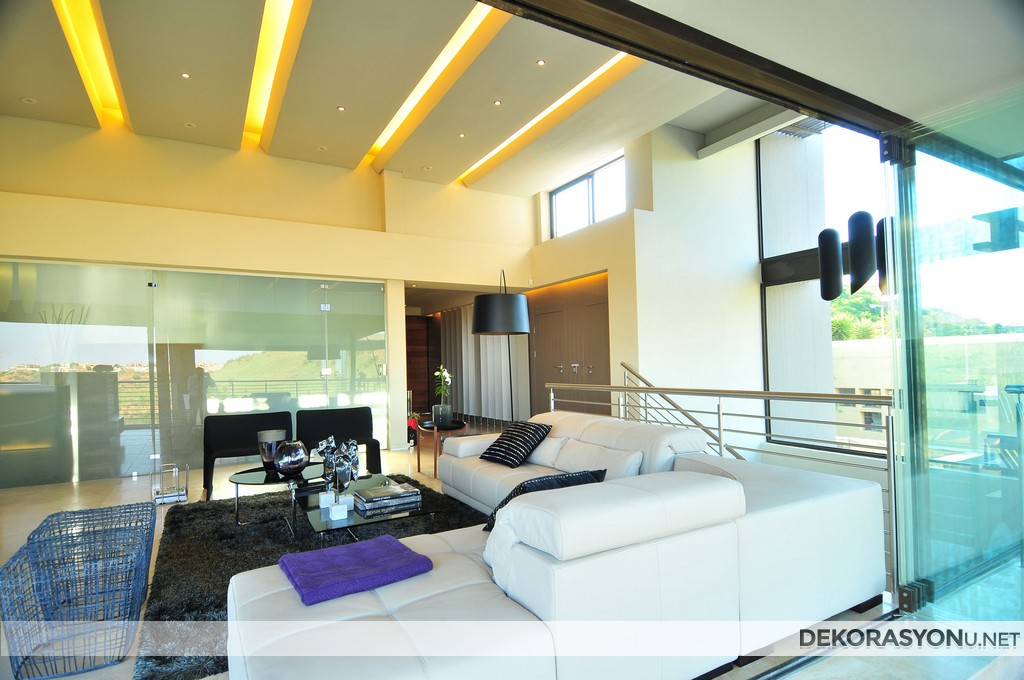 Salon için klasik asma tavan dekoru