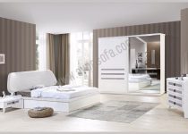 Avonsofa mobilya Venüs beyaz yatak odası modeli