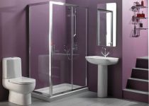 Gül kurusu renkli 2020 banyo modeli