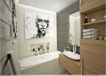En güzel krem rengi banyo modelleri