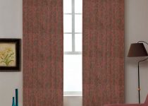 Linens Jakar Koyu Somon Fon Perde Tasarımı