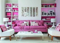 Pudra küçük salon dekorasyonları