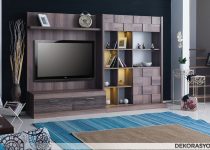 En güzel ahşap tv üniteleri