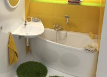 En güzel ve en kullanışlı dar banyo dekorasyonları