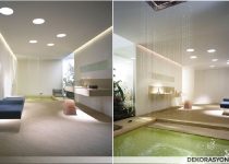 Havuzlu banyo dekorasyon modelleri