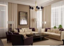 Elegant bej renk duvar dekorasyonları
