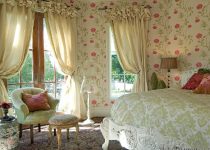 Krem rengi English home perdeleri