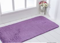 Şahane görünen, mor renk soft English home marka halı
