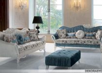 Sofistike görünüm kazandırılmış avangart salon dizaynı
