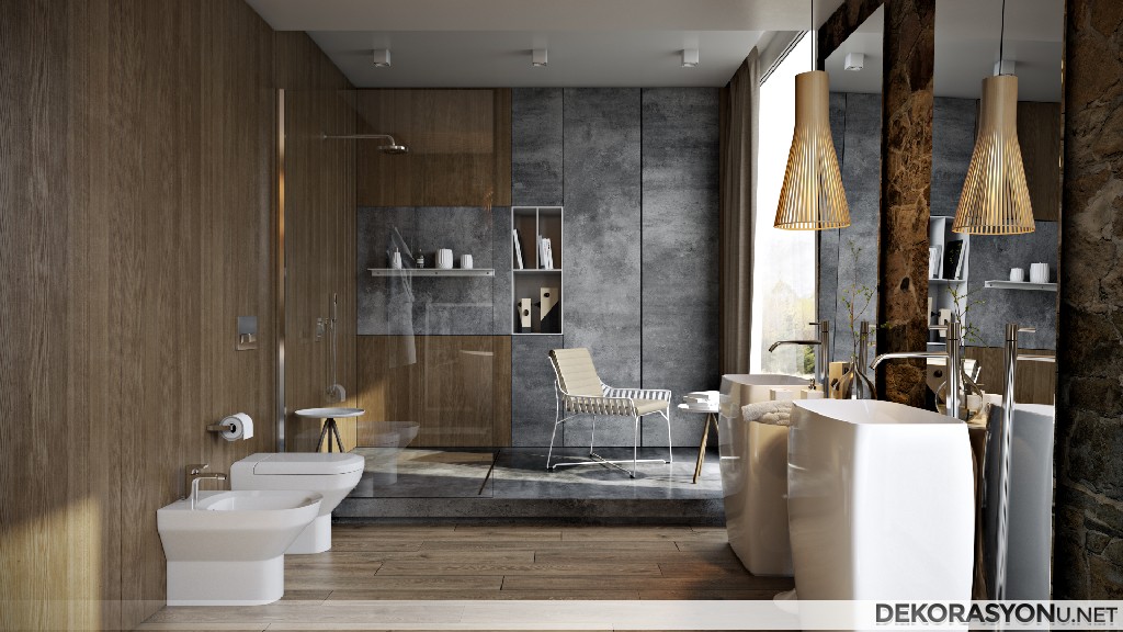 Harika banyo dekorasyonları ile şahane banyolar