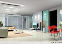 Huzur veren harika salon dizaynı