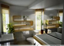 İç açıcı modern banyolar