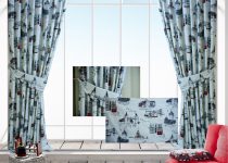Mükemmel görünen Linens genç odası perdeleri
