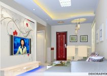 Modern asma tavanlar için mükemmel ve estetik fikirler