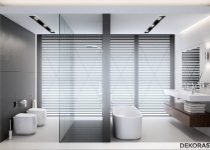 Minimalist tasarımlı etkileyici banyo küvetleri