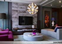 Kreatif salon dizayn tavsiyeleri