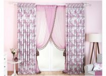 En yeni Pembe Brillant perde modeli