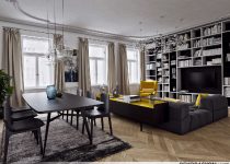 Şahane görünen salon tasarımı