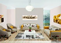 En güzel salon dekorasyon ürünü tablolar