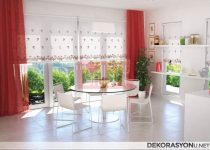 Mutfak için stor ve tül perde çeşitleri