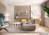 Güzel ve zarif salon tasarımları