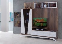 Dekoratif küçük tv ünitesi modelleri