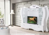 Alpino mobilyadan olukça şık tv ünitesi modeli
