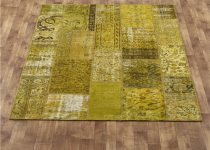 Apex patchwork el dokuma halı modeli