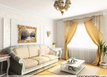 Avangart tasarımlı fon perde modelleri