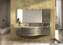 Aynalı banyo dolap modelleri