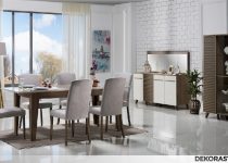 Bellona violet yemek odası takımları
