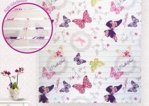 Brillant kalitesine sahip oldukça dekoratif ve şık zebra perde modelleri