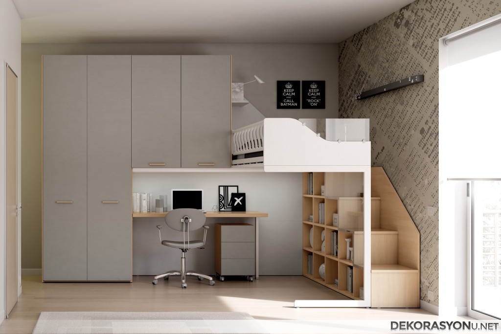 Çocuk odası tasarımlarında şık modeller