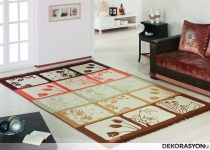 Desenli kilim modeli
