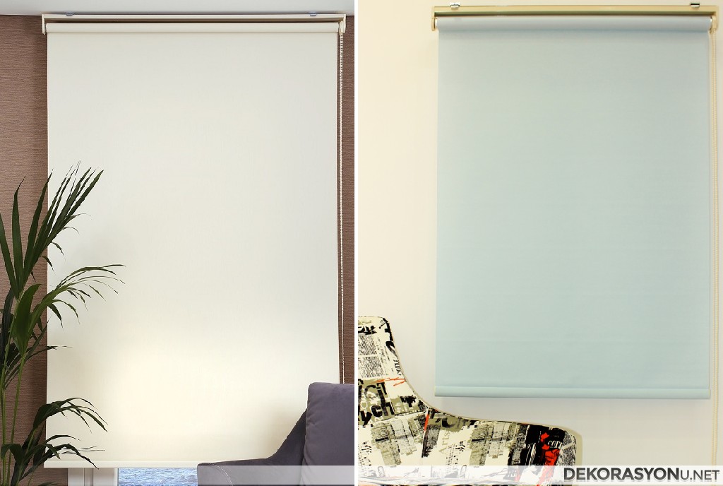 Düz stor perde tasarımları