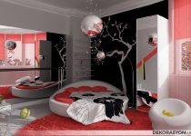 Elegant kız çocuk odası tasarımı
