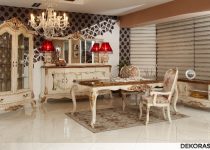 Elegant klasik yemek odası modelleri